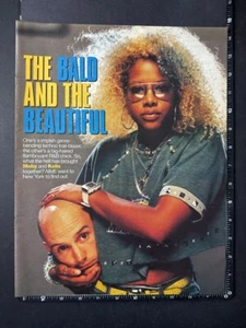 KELIS - MOBY NME FEATURE PAGES 15x11' 2000 Poster Size Advert L351 - Bild 1 von 1