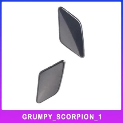 Tapa de cubierta de arandela de faros de parachoques diestro y derecho apta para Volvo S40 V50 08-2011 sin pintar Foto 1 de 4