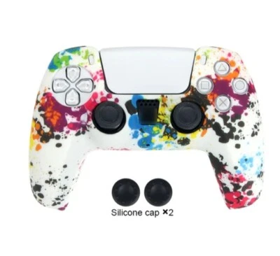 IVYUEEN PS5 Controller Protective Silicon Gaming Skins Multiple Patterns