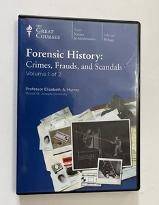 CD Forensic History: Crimes, Frauds, and Scandals, Elizabeth A. Murray AUDIOBOOK - Foto 1 di 5