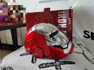 1:1 AutoKing Iron Man MK5 Helmet Voice-controlled Opening&Closing Wearable Boxed - Picture 1 of 9