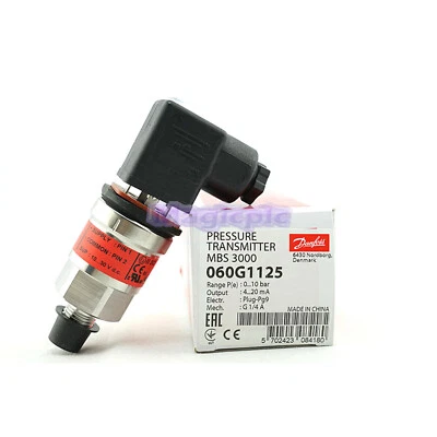 New DANFOSS MBS3000 060G1125 Pressure Transmitter ✦KD - Image 1 of 4