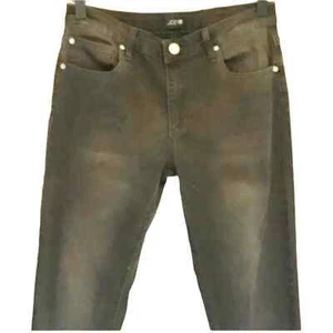 Joes Jeans Girls 14 Black Cotton Silver Detailing Logo Straight Leg Everyday - Picture 1 of 9