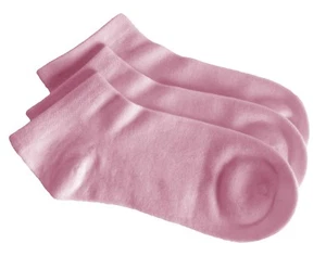 Kids School Sport Bamboo Seamless Short No Show Ankle Socks 3 PACK by Rambutan  - Picture 1 of 6