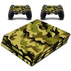 Camo Print Game Skins Designed to Fit PS4 Pro Systems VWAQ - PPGC13