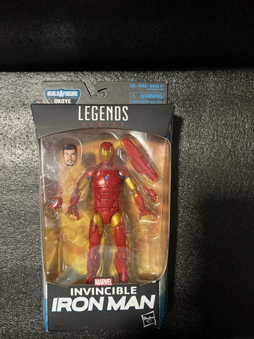 Marvel Legends Invincible Iron Man Okoye Wave (NO BAF) Cover