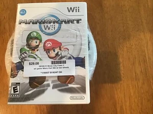 Mario Kart Wii komplett mit Wii Rädern - Bild 1 von 2