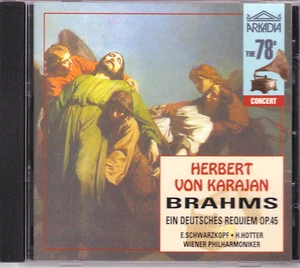 BRAHMS Ein Deutsches Requiem KARAJAN/SCHWARZKOPF/HOTTER CD - Bild 1 von 1