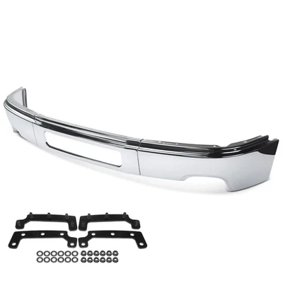 Front Bumper For 2011-2014 GMC Sierra 2500 HD 11-14 GMC Sierra 3500 HD Chrome Foto 1 de 4