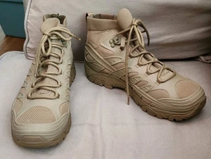 Merrell Moab Velocity Tactical Mid Gr. 10,5 hellbraun wasserdicht Wandern Gelände Stiefel - Bild 1 von 10