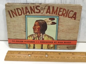 Indians Of America Color Pictures Fazzin Dan Beard Book 1935 Native American - Picture 1 of 9