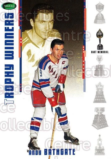 2003-04 Parkhurst Original Six New York Rangers Inserts #11 Andy Bathgate - Image 1 of 1