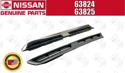 Juego de conductos de guardabarros delantero izquierdo y derecho NIssan OEM R35 GT-R genuino Foto 1 de 4