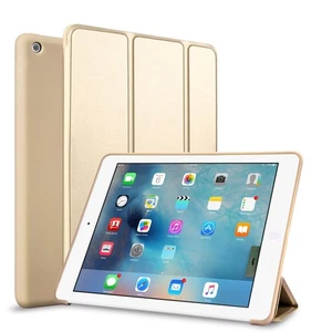 Magnetic Silicone Trifold Case For iPad Mini 3 4 5 6 7 Air Pro 9.7 10.2 10.9 11 - Picture 1 of 14