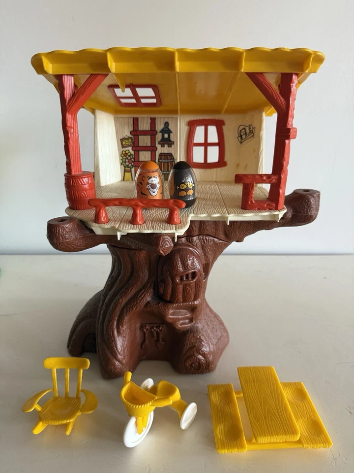 1975 Hasbro Weebles Tree House by Romper Room Tigger Winnie the Pooh tots wobble - Image 1 of 4
