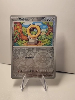 Meltan 116/162 SV05: Temporal Forces Reverse Holo Pokémon TCG NM  - Image 1 of 2