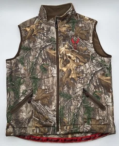 Large BADLANDS Kinetic Bio-Thermic RealTree Camo Fleece Hunting Vest L - Picture 1 of 16