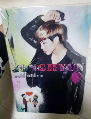 SHINee Jonghyun Shitajiki Boys Meet U Official Stationery K-POP Foto 1 de 2