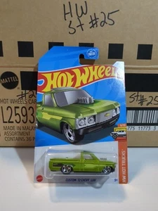 HOT WHEELS 2024 HOT TRUCKS SERIES CUSTOM 72 CHEVY LUV! Box Ships! - Picture 1 of 5
