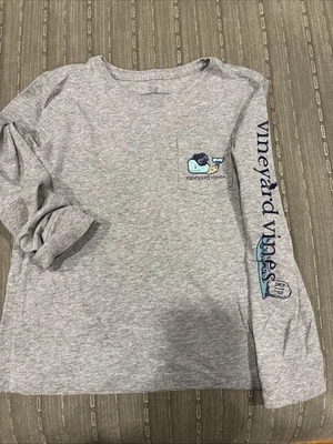 Camiseta de manga larga pequeña (7-8) de Halloween Vineyard Vines para niñas Foto 1 de 4