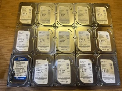 Lot of (28) 500GB/1TB/2TB/3TB Mixed Brand 3.5" SATA Desktop Hard Drive HDD - Image 1 of 4