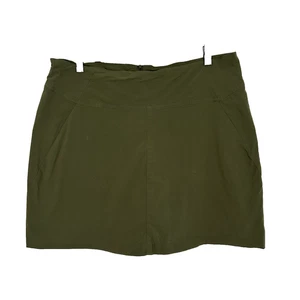 Royal Robbins Skort Size 14 Olive Green Womens Hike Outdoors Comfort Skirt - Picture 1 of 9