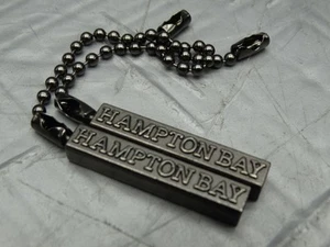 Pull Down Chain for Hampton Bay Ceiling Fan Ash Gray Original (2-Pack) - Picture 1 of 3