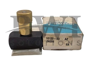 NUEVO Deltrol 10120-63 Válvula de aguja de fácil lectura, 1/4" NPTF 5000PSI 1012063 EN20S - Imagen 1 de 11