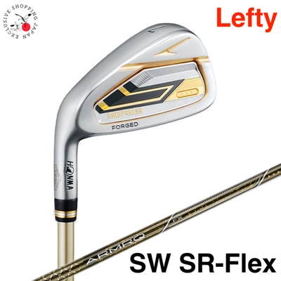 HONMA Golf BERES 09 Lefty 3S 3Star Iron Wedge SW SR-Flex ARMRQ FX Graphite Shaft - Image 1 of 4