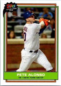 2020 Topps Future Stars Club May Baseball Card #3 Pete Alonso Mets 