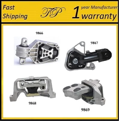 Soporte de motor y transmisión 4 piezas para Mercedes-Benz CLA45 AMG, GLA250 2,0 L - transmisión automática Foto 1 de 4