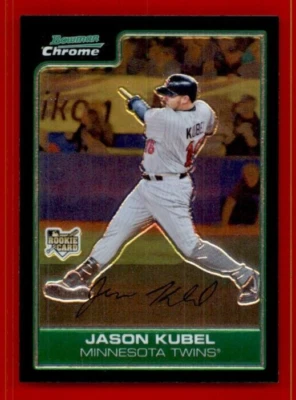 2006 Bowman Chrome Draft #19 Jason Kubel (RC). - Image 1 of 2