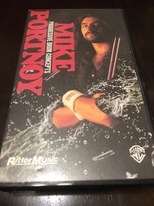 Mike Portnoy Progressive Drum Set Concepts Instruction VHS With Booklet - Picture 1 of 5