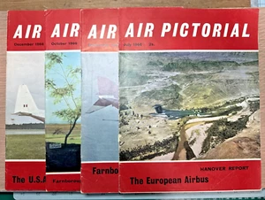 Qty 4 - Air Pictorial Back Issues July Sept Oct Dec 1966 - Picture 1 of 5