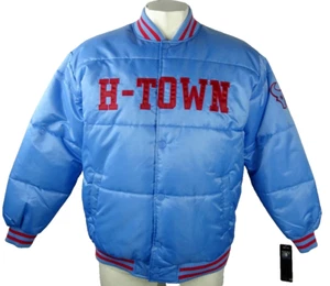 Houston Texans NFL Starter Men's Snap-Up Puffer Jacket - Foto 1 di 8
