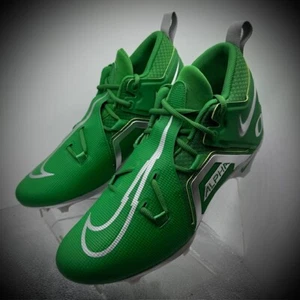 Nike Alpha Menace Pro 3 Team Issued Oregon Ducks Green DH3355-300 Mens Size 12.5 - Picture 1 of 8