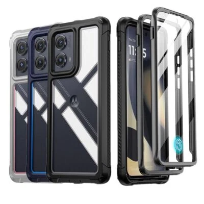 For Motorola Moto Edge 2025/2024 / 2023 Case | Poetic with Built-in-Screen Cover - Image 1 of 4