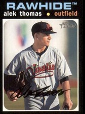 2020 Heritage Minors Base #27 Alek Thomas - Visalia Rawhide