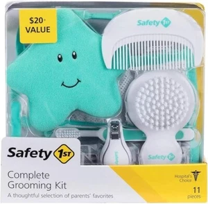 Safety 1St Complete Grooming Kit 11 Pieces, Pyramids Aqua - Picture 1 of 3