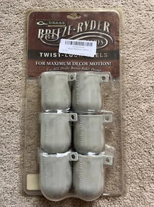 NEW Drake Waterfowl Systems Breeze-Ryder Twist-Lock Removable Decoy Keel 6 PACK - Picture 1 of 3