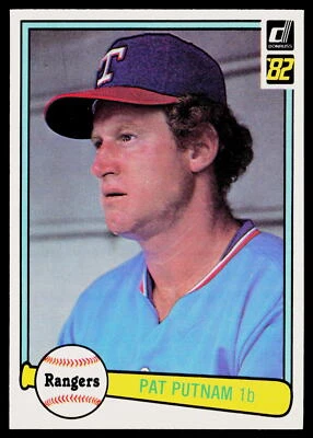 Pat Putnam 1982 Donruss #520 Texas Rangers - Image 1 of 2