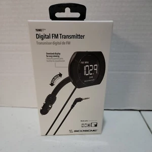 Scosche Digital FM Transmitter With Back Lit Display (FMTD13-SP1)  - Picture 1 of 4