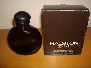 HALSTON Z-14 - VINTAGE AFTER SHAVE LOTION (COLOGNE) - 1990'S FRENCH FRAGRANCES - Picture 1 of 3