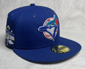 Toronto Blue Jays New Era MLB Cloud Icon Royal 59Fifty Fitted Hat - Size 7 - Picture 1 of 4