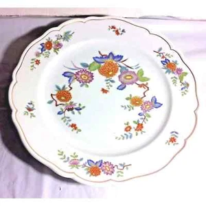 Plato de porcelana floral Baviera Alemania Mandalay 10,25" redondo - Imagen 1 de 6