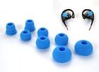 4 Pairs Replacement Eartips for Powerbeats 1, 2  3 by dre headphones Sky Blue 