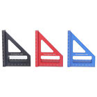 3D-Mehrwinkel-Lineal Standard-Skala Korrosionsbeständig Rot Schwarz Blau♡