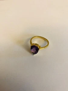 Beautiful Pear Cut Amethyst Ring - Picture 1 of 7