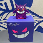 3.15" Purple Gengar Anime Figure Transparent Gengar PVC Statue Model Dol