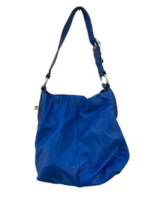 Coach Cobalt Penelope Smooth Leather Shoulder Bag - Picture 1 of 18